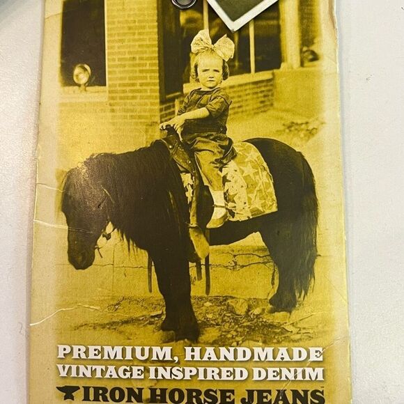 Iron Horse Woman’s Premium Handmade Vintage Inspired Boot Cut Embellishments Jea - Picture 6 of 12